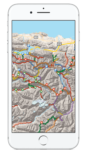 Hikepack screenshot Open Data